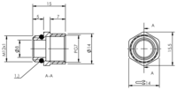 Adapter (BAM007F) - Balluff