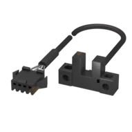Czujnik optoelektroniczny, widełkowy w obudowie z tworzywa sztucznego, seria BGL (BGL0064) - Balluff