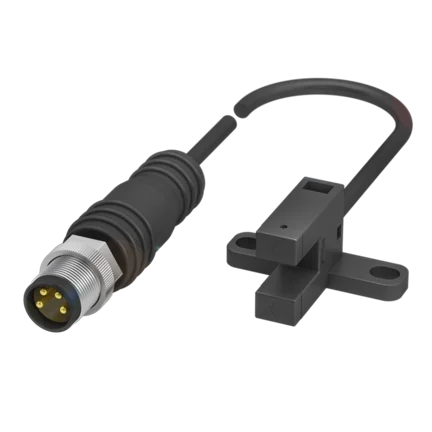 Czujnik optoelektroniczny, widełkowy w obudowie z tworzywa sztucznego, seria BGL (BGL006P) - Balluff