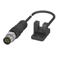 Czujnik optoelektroniczny, widełkowy w obudowie z tworzywa sztucznego, seria BGL (BGL006T) - Balluff