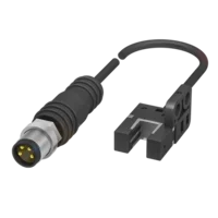 Czujnik optoelektroniczny, widełkowy w obudowie z tworzywa sztucznego, seria BGL (BGL006L) - Balluff