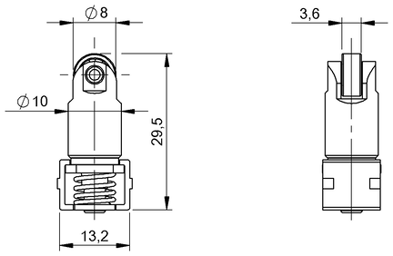 Wyposażenie mechaniczne (BAM02RL) - Balluff