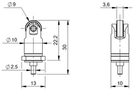 Wyposażenie mechaniczne (BAM02RP) - Balluff