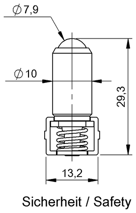 Wyposażenie mechaniczne (BAM02RH) - Balluff