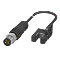 Czujnik optoelektroniczny, widełkowy w obudowie z tworzywa sztucznego, seria BGL (BGL0062) - Balluff