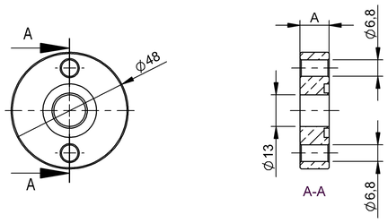 Adapter (BAM040H) - Balluff
