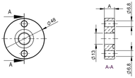 Adapter (BAM040H) - Balluff