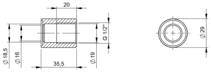 Adapter (BAM0294) - Balluff