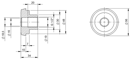 Adapter (BAM0296) - Balluff