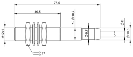 Czujnik indukcyjny, zbliżeniowy, seria BES (BES02HZ) - Balluff