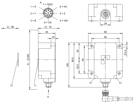 Czytnik RFID HF 13,56 MHz, seria BIS (BIS0055) - Balluff