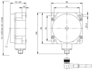 Czytnik RFID LF 125 kHz, seria BIS (BIS004T) - Balluff