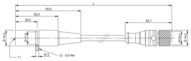 Czytnik RFID LF 70/455 kHz, seria BIS (BIS0138) - Balluff