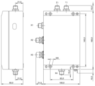 Jednostka ewaluacyjna RFID LF 70/455 kHz, seria BIS (BIS00AM) - Balluff