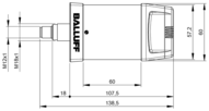 Kolumna sygnalizacyjna, diodowa SmartLight, seria BNI (BNI0087) - Balluff