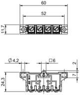 Przełącznik jednopozycyjny, mechaniczny, seria BSE (BSE0005) - Balluff