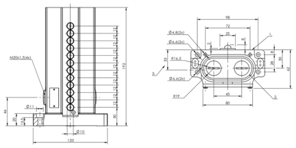 Przełącznik wielopozycyjny, mechaniczny, seria BNS (BNS01MY) - Balluff