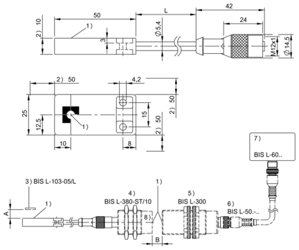 Sprzęgacz danych RFID LF (BIS00JW) - Balluff