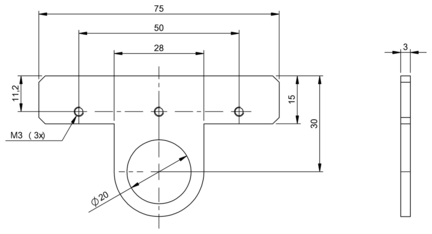 System montażowy, seria BMS (BAM0277) - Balluff