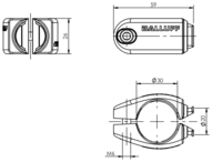 System montażowy, seria BMS (BAM035A) - Balluff