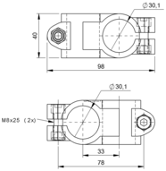 System montażowy, seria BMS (BAM033W) - Balluff
