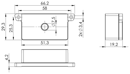 Tag RFID UHF 860...930 MHz, seria BIS (BIS018F) - Balluff