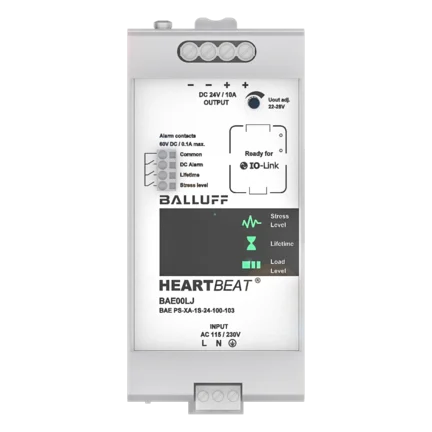 Zasilacz Heartbeat® z interfejsem IO, seria BAE (BAE00LJ) - Balluff