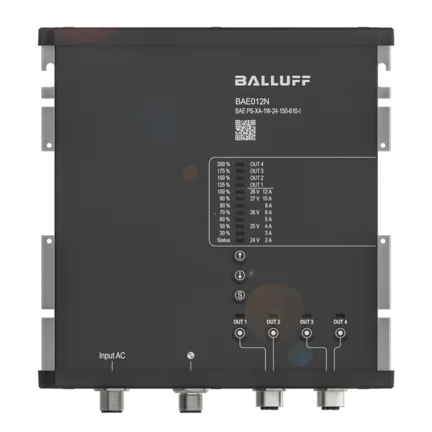 Zasilacz IP67 z interfejsem IO, seria BAE (BAE012N) - Balluff