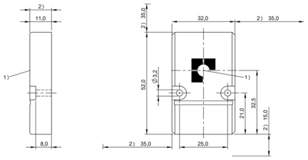 Znacznik RFID HF 13,56 MHz, seria BIS (BIS0111) - Balluff