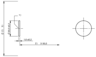 Znacznik RFID LF 125 kHz, seria BIS (BIS0035) - Balluff