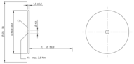 Znacznik RFID LF 125 kHz, seria BIS (BIS003A) - Balluff