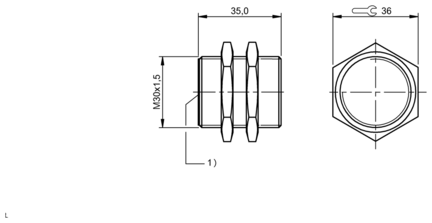 Znacznik RFID LF 70/455 kHz, seria BIS (BIS0006) - Balluff