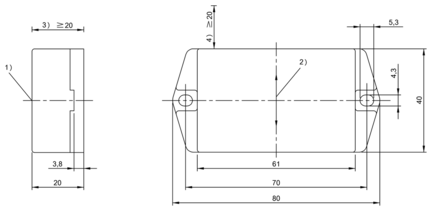 Znacznik RFID LF 70/455 kHz, seria BIS (BIS0029) - Balluff