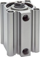 Cylinder kompaktowy, dwustronnego dzialania, tlok 100 mm, skok 25 mm (SQN100/25SZ) - EMC