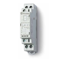 Stycznik modułowy 1Z 1R 25A funkcja Auto-On-Off wskaźnik zadziałania LED 22.32.0.024.1540 - Finder