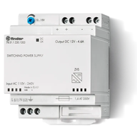 Zasilacz impulsowy modułowy 50W 12V DC 110-240 VAC do ładowania baterii 78.51.1.230.1203 - Finder