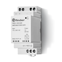 Zasilacz impulsowy modułowy 25W 24V DC 110-240 VAC 78.25.1.230.2400 - Finder
