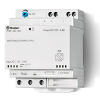 Zasilacz impulsowy modułowy 50W 12V DC 110-240V AC 78.50.1.230.1203 - Finder