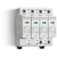 Ogranicznik przepięć C typ 2 20kA 1,2/1,5kV 230V AC, 4xwarystor (L-N/N-PE) 7P.25.8.275.0020 - Finder