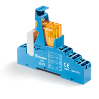 Przekaźnik interfejsowy Seria 48 2P 8A 24V DC PUSH-IN 48.P5.7.024.0050SPA - Finder