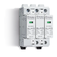 Ogranicznik przepięć C typ 2 15kA 1,2kV 1020V DC, 2xwarystor+iskiernik 7P.26.9.000.0015 - Finder