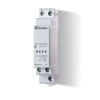 Przekaźnik modułowy mocy 1P 16A 12V DC, 750-2000W 17,5mm 19.91.9.012.4000 - Finder