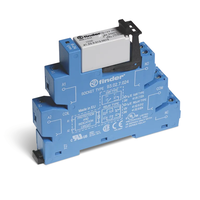 Przekaźnikowy moduł sprzęgający 14mm, 2P 8A 12V DC, styki AgNi, zaciski śrubowe, zyna DIN 35mm 38.52.7.012.0050 - Finder