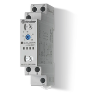 Przekaźnik czasowy wielofunkcyjny AI, DI, SW, BE, CE, DE 1P 16A 250V 0,1s - 20h 80.01.0.240.0000 - Finder