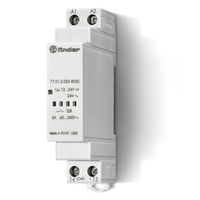 Modułowy przekaźnik SSR 1Z 60-240V AC 5A załączanie w zerze, sterowanie 230V AC 77.01.8.230.8050 - Finder