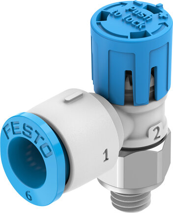 Zawór dławiąco-zwrotny VFOE-LE-T-M5-Q6-F1A (8157641) serii VFOE - Festo