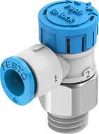 Zawór dławiąco-zwrotny VFOE-LE-T-R18-Q6-F1A (8157639) serii VFOE - Festo
