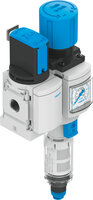 Zespół przygotowania powietrza MS4-EM1FR-1/4-D6-C-P-VC-AG-BAR-WPE-B (8098372) serii MS4 - Festo