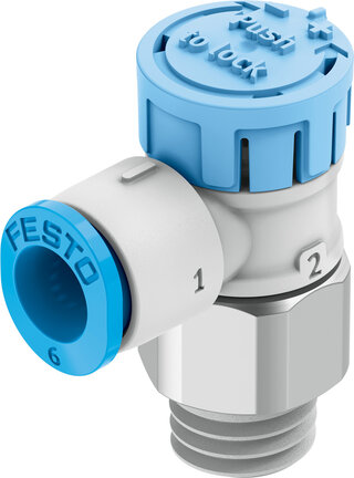 Zawór dławiąco-zwrotny VFOE-LS-T-R18-Q6-F1A (8157627) serii VFOE - Festo