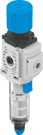 Filtr-regulator ciśnienia MS4-LFR-1/4-D6-C-P-VC-A8-B (8098263) serii MS4 - Festo